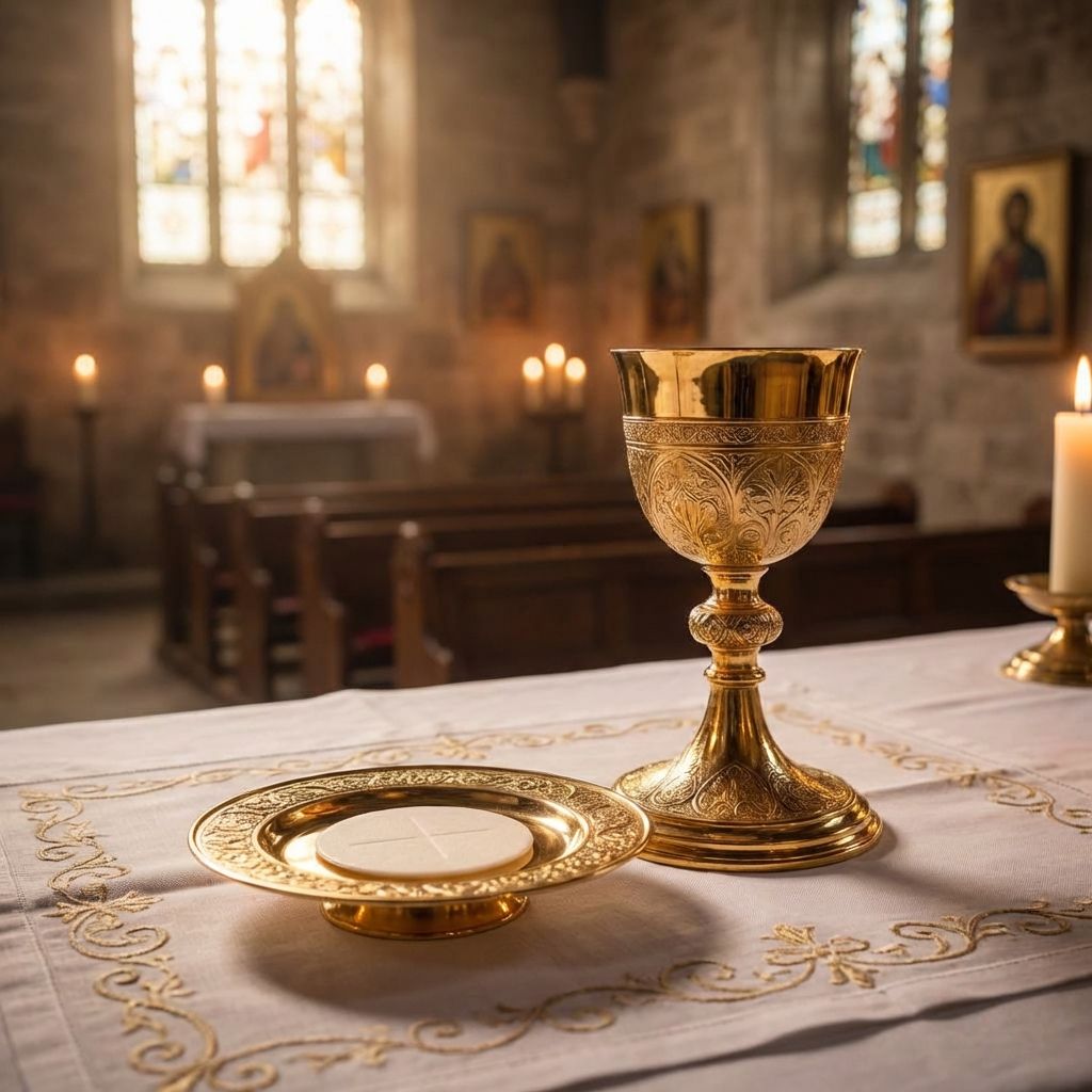 Eucharistie – Leib und Blut Christi unter beiden Gestalten